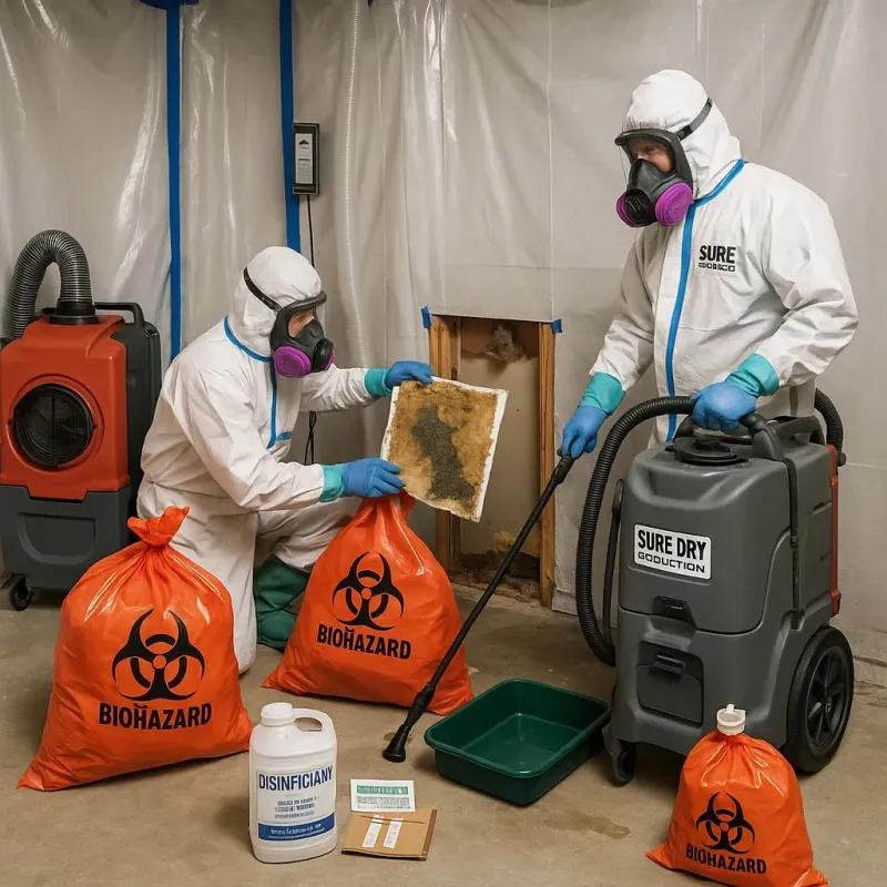 Contaminated Water Handling Protocols process in Girardville, PA