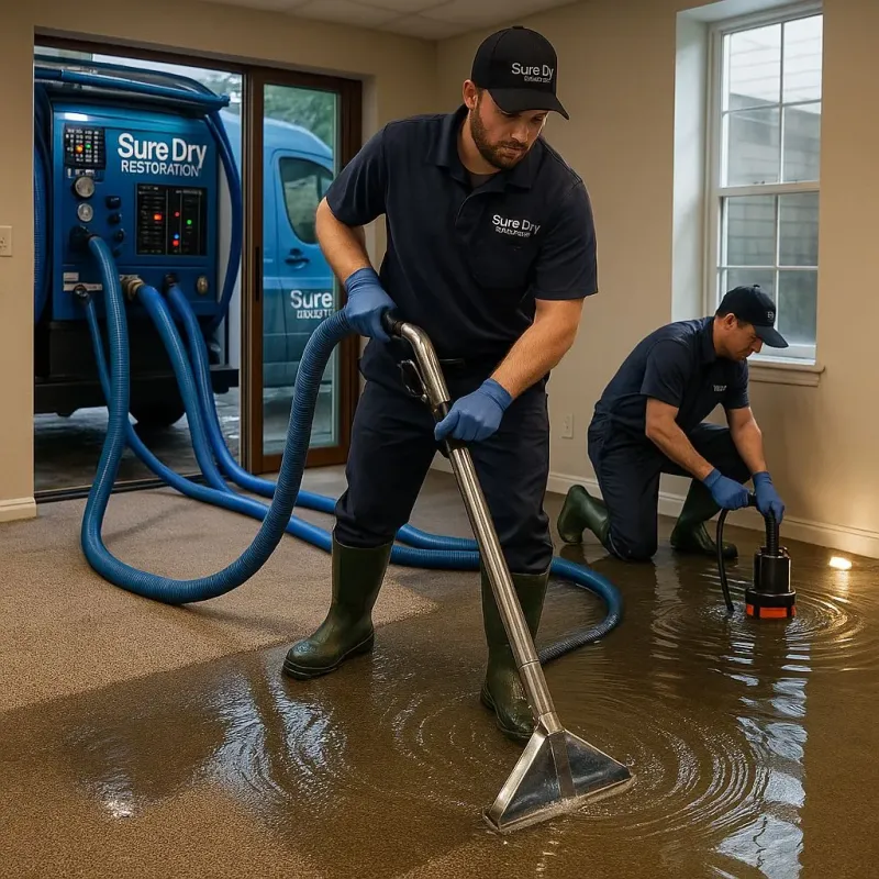 Water Extraction and Removal process in Girardville, PA